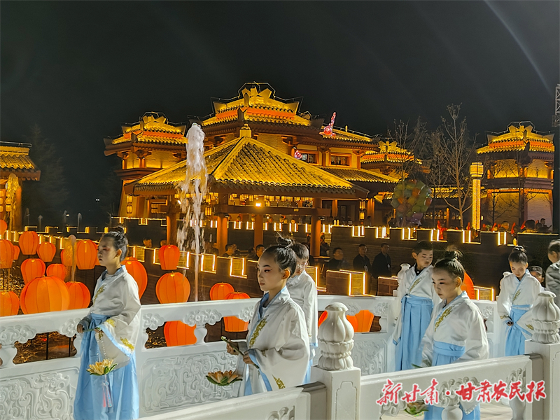 禮縣：三國(guó)文化產(chǎn)業(yè)園開(kāi)園迎客