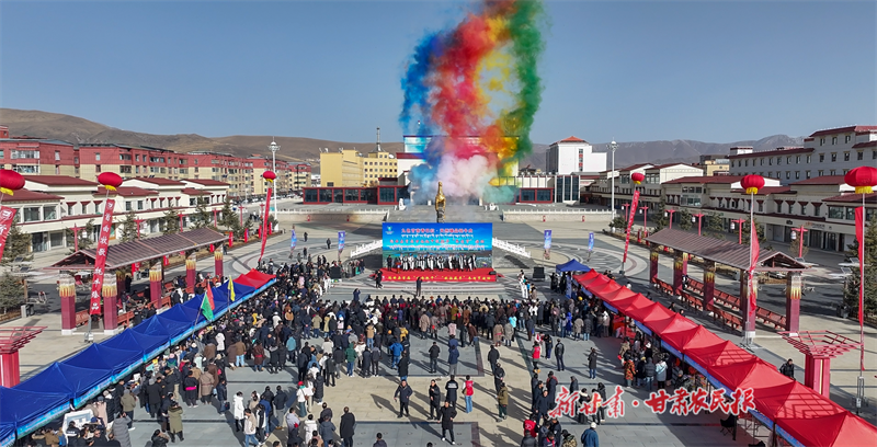 瑪曲縣舉辦首屆甘南牦牛歐拉羊“冬肉節(jié)”