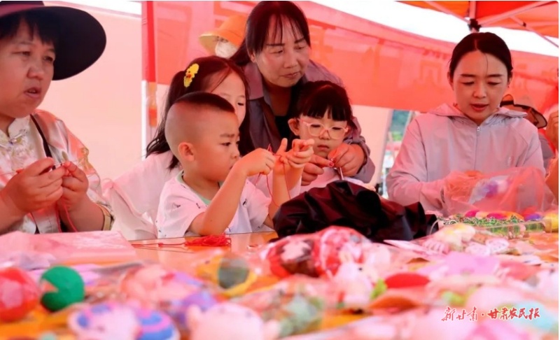 清水縣：文明易物 置“煥”新生
