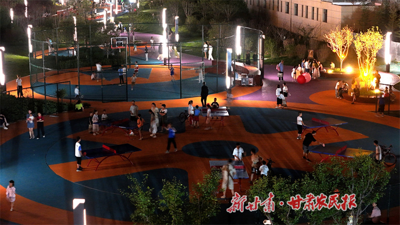 清水縣：西城區(qū)體育公園上新 生態(tài)運(yùn)動(dòng)賦能全民健康