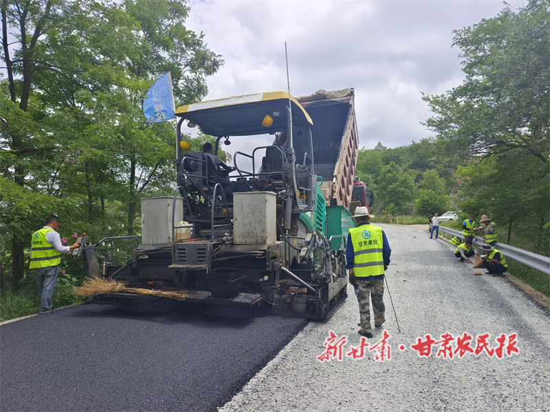 秦州區(qū)：秦嶺至楊家寺至大莊（產(chǎn)業(yè)旅游）公路提升改造工程順利推進(jìn)

