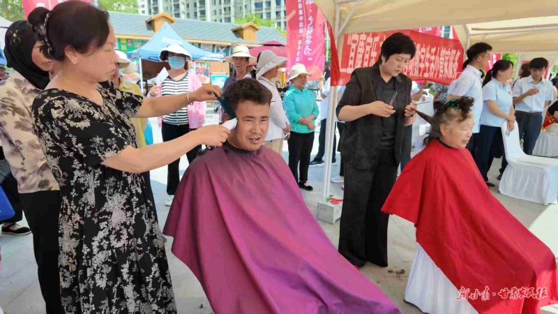 康樂“文明集市”開市啦