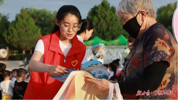 金塔縣：逛“集市”享“文明” 文化惠民進(jìn)萬(wàn)家