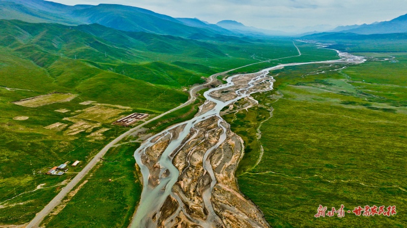 黑河的秋日奇景